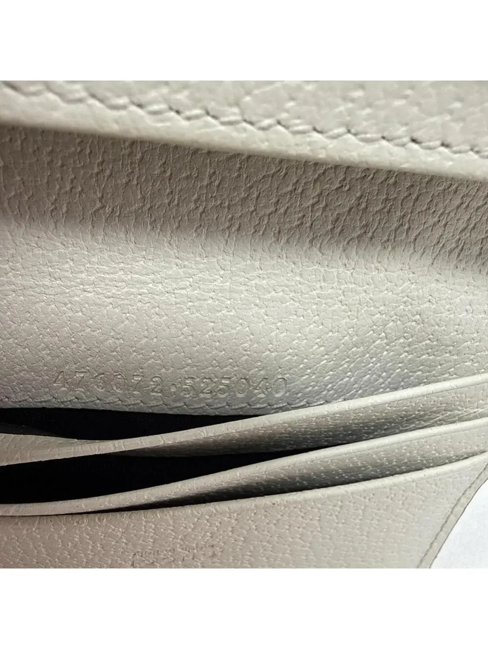 Gucci Bee Cream Queen Margaret GG Leather Folding Wallet NWOT - Picture 7 of 8